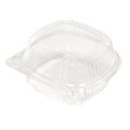 Pactiv Pactiv YCI811600000 CPC 6 in. Smartlock Sandwich Container - Clear; Case of 500 YCI811600000  CPC